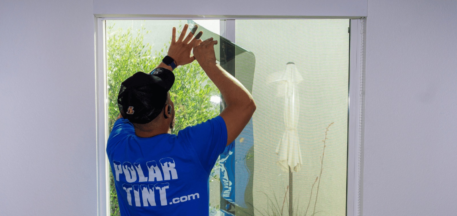 Instalación de película residencial en una casa de Summerlin