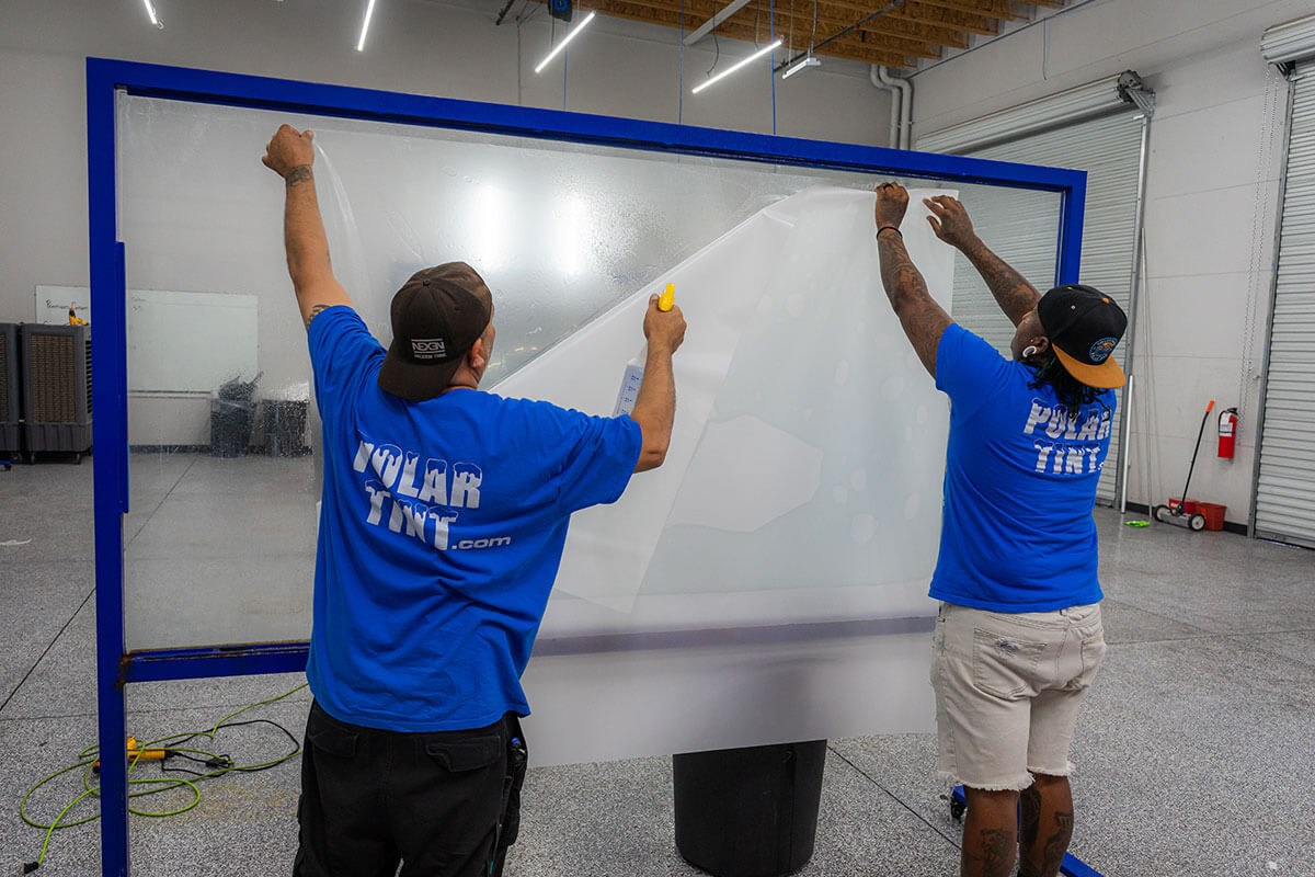 PPF Full Vehicle de Polar Tint envolviendo cada panel pintado, borde y hueco de manija de un Porsche en Summerlin